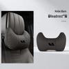 Ideal i6i8L Series Neck & Lumbar Support Pillow - Soft Car Interior Headrest for All Seasons