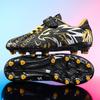 New Men Kids Non-Slip Football Boots Ultralight Soccer Shoes Cleats Match Grass Boys Professional Training Shoes Drop Shipping
