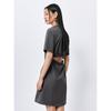 PEACEBIRD Women's Round Neck Backless Short Dress