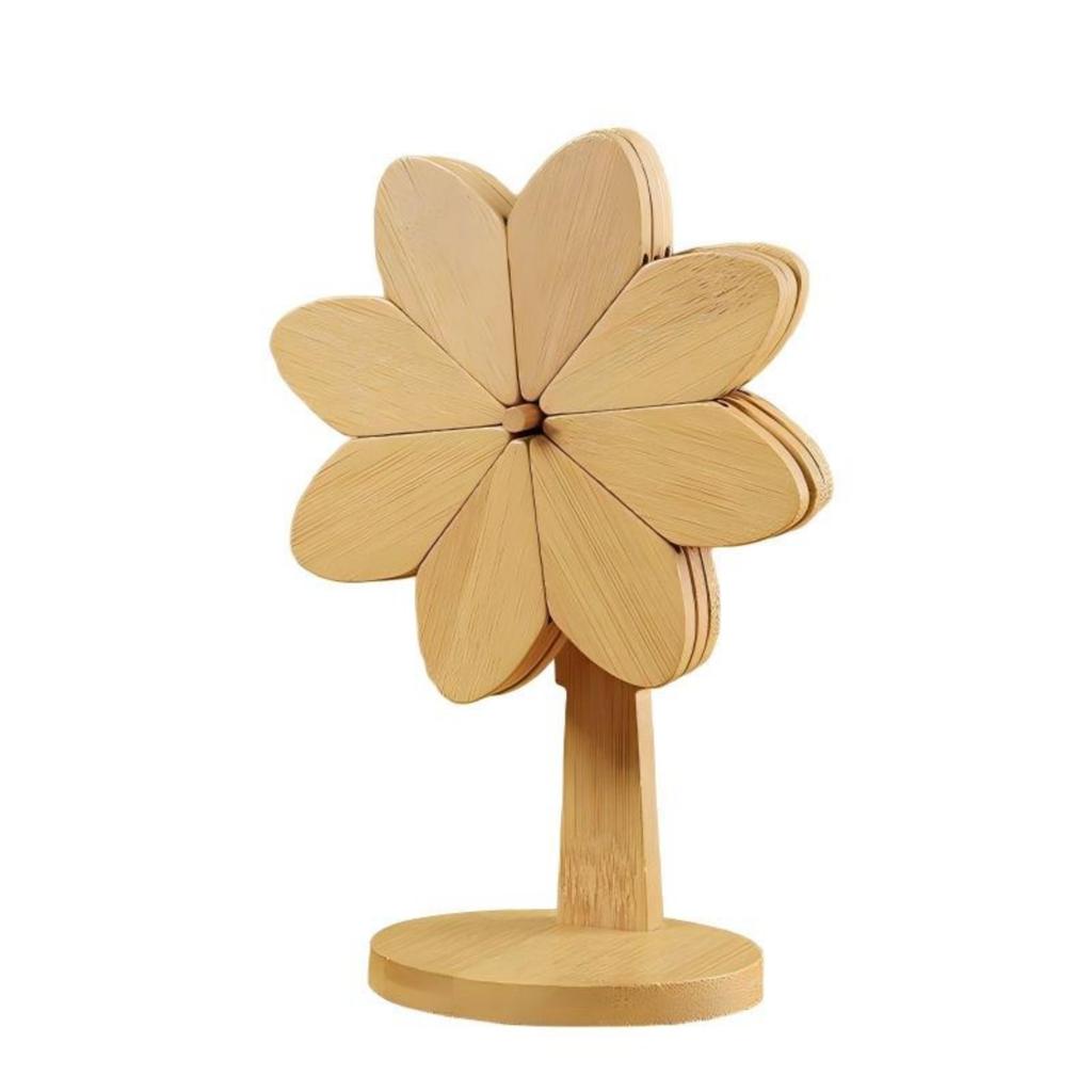 Baumform Set ,Holz Für Heiße Gerichte Baumform Set Für Teekanne Heiße Töpfe