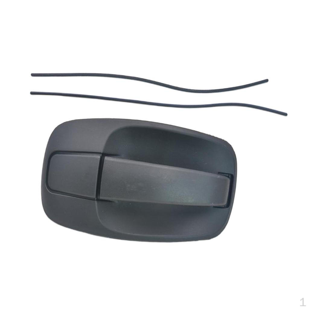 

Car Rear Exterior Door Handle with Keyhole for VAUXHALL