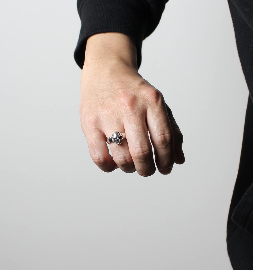 Skull Ring, Sterling Silver (925) (21)