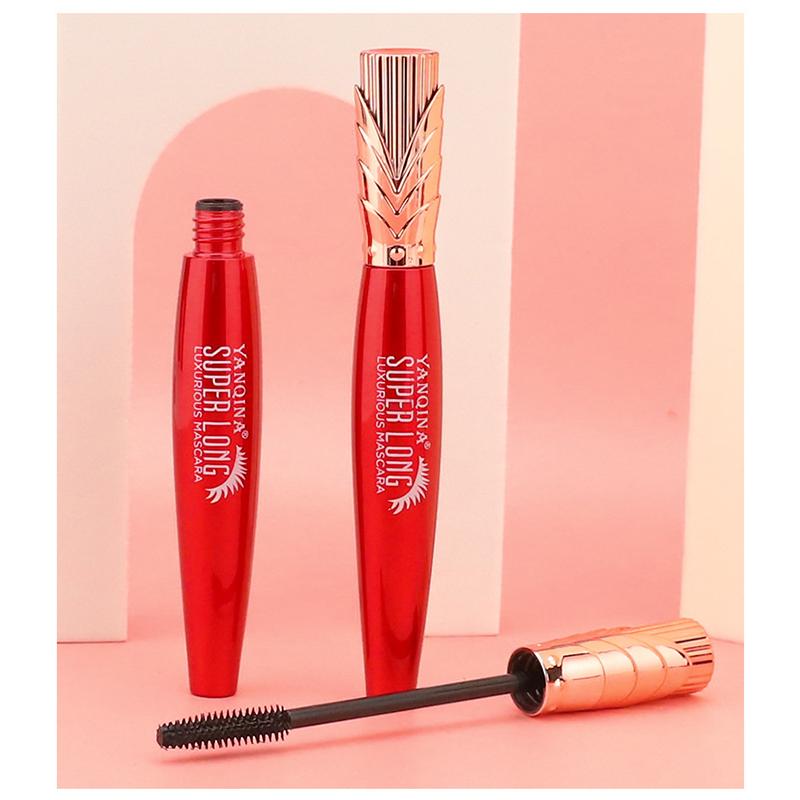 4D řasenka voděodolná dlouhotrvající řasa černé řasy prodlužující řasenka s hedvábným vláknem make-up