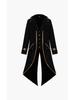 2022 Medieval Gold Trim Swallowtail Coat Halloween Costume
