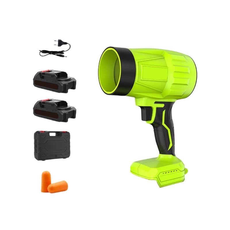 High Execution 21V Handheld Air Blower With 750g Wind Pressure And 130 Cubic Meters Per Moment Output For Outdoor Cleaning