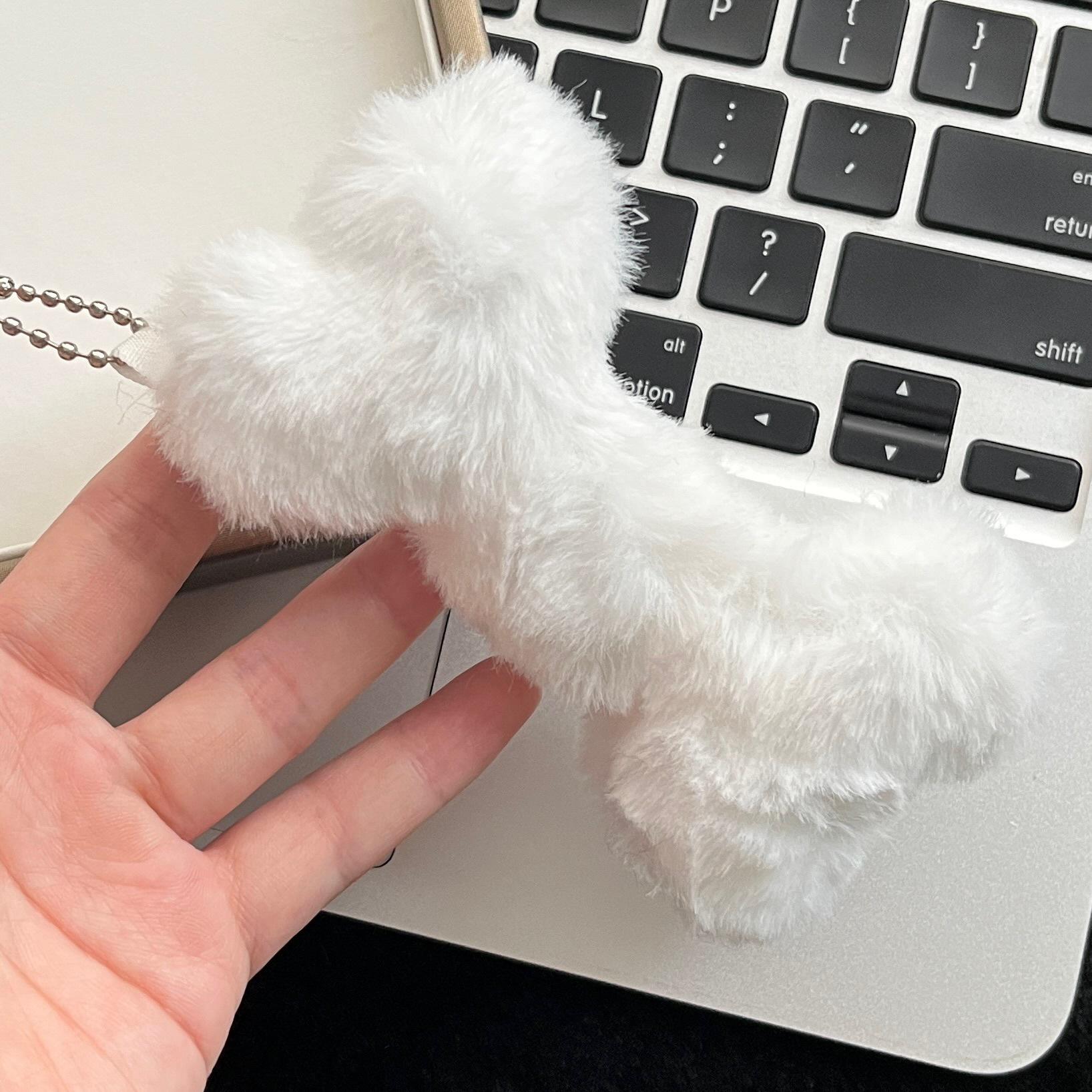 

Очаровательный плюшевый Почакко и брелок-подвеска в виде косточки – Идеальный подарок для лучших друзей и пар Plush Pochacco Face Keychain