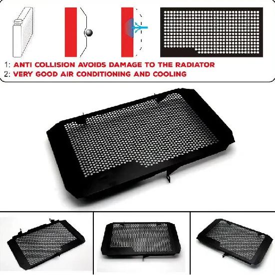 Radiator Grille Guard Cover Shield Protective For Kawasaki Z1000SX 2011 2012 2013 2014 2015 2016 2017 2018