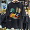 90's I'll Get You My Pretty Vintage Washed Black T-Shirt Mens Large Unisex T-Shirt