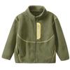 4-18 Jahre Kinder Herbst Winter Fleece Reißverschluss Mantel Lässige Jacke