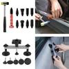 Car dent repair kit Suction cup dent puller tools automotive workshop Paintless body inspection Reverse hammer dent repair Set