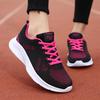 Women's Flying Woven Running Shoes Spring and Summer Low Cut Lightweight Breathable Mesh Casual Sports Shoes