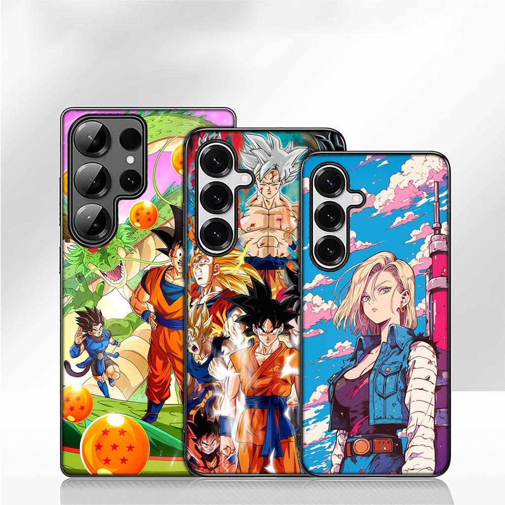 Android 18 Dragons Gokus Balls Phone Cover Case for Apple iPhone 16 15 14 Plus 13 12 Mini 17 Pro Max + 16E Air 16+ ProMax Casing
