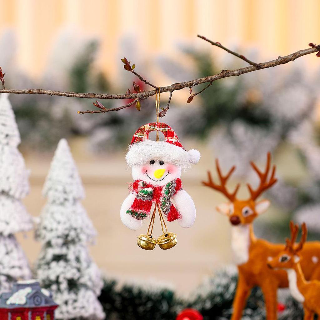 Colección de Colgantes de Muñecos de Tela Nuevos 2025: Adornos para el árbol de Navidad y pequeños regalos