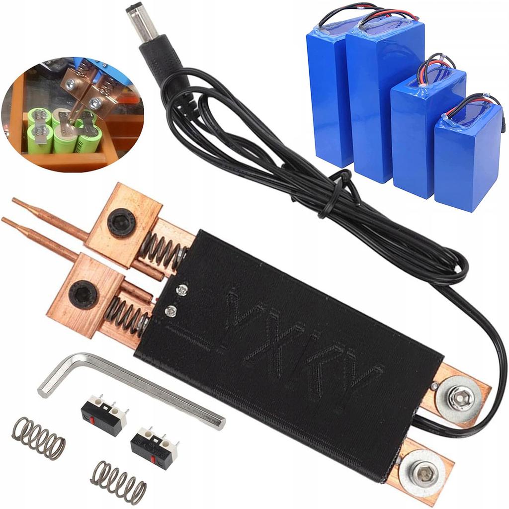 Rosfix Zestaw Do Zgrzewarki Punktowej Ogniw Sunkko 18650 – Uchwyt I Folia Termokurczliwa 155mm | Ergonomiczny Design | Wysoka Jakość Materiałów