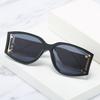 Sunglasses, Trendy Personalized Wooden Nails, Side Lens Glasses, The Same Large-Frame Sunglasses.