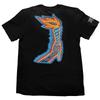 Tool Unisex Adult Torch Cotton Back & Sleeve Print T-Shirt