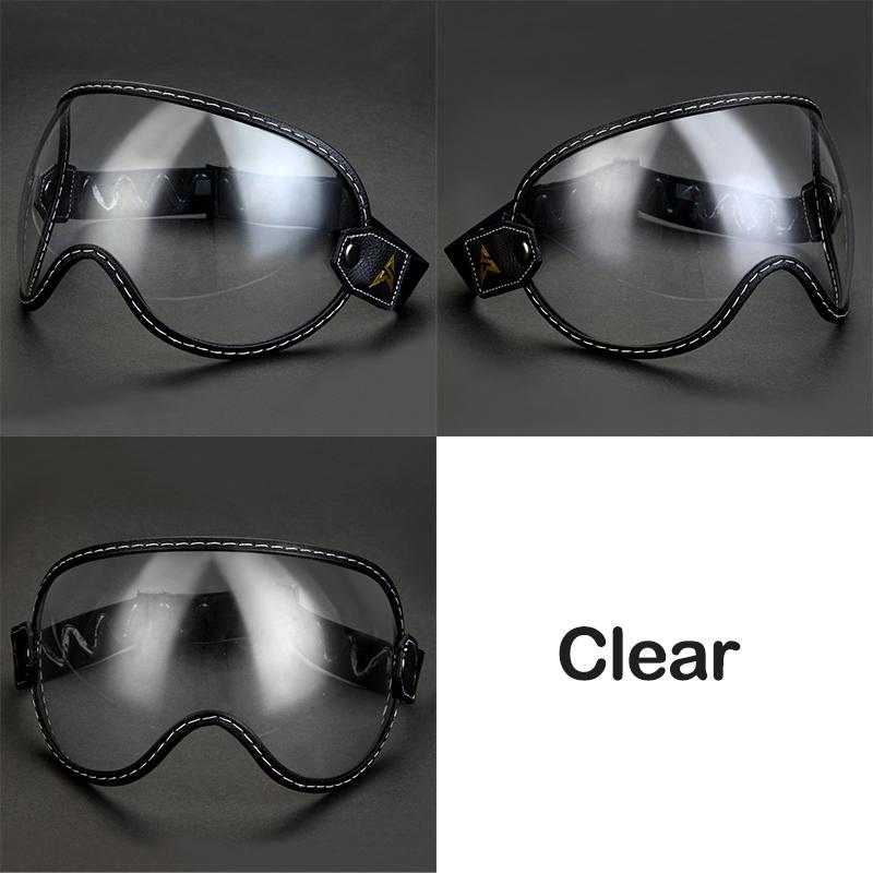 

Универсальный мотоциклетный винтажный шлем Bubble Shield Visor солнцезащитные очки защитные очки аксессуары подходят всем винтажный ретро открытый полулицевой