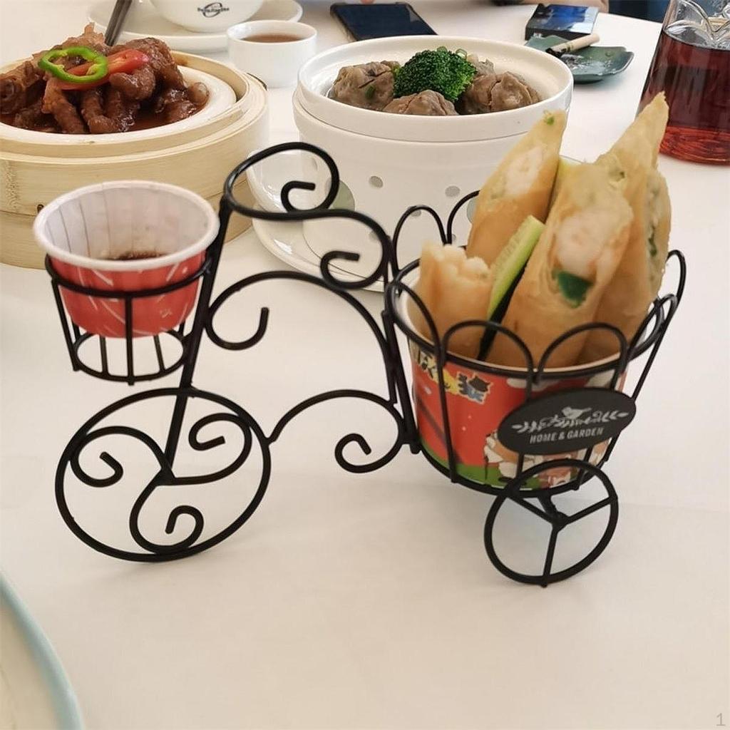 French Fry Holder Fries Party Supplies Fashion Chicken Display Rack Basket