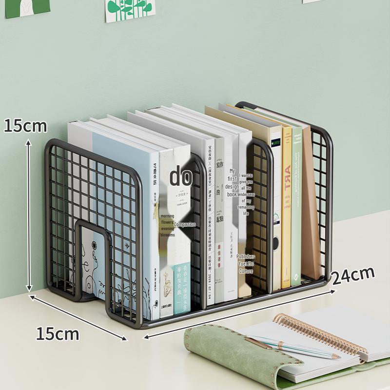 Schreibtisch-Akten- und Buchorganisator: Bücherregal, Regal, Buchstütze, Aktenaufbewahrung, Archivbox