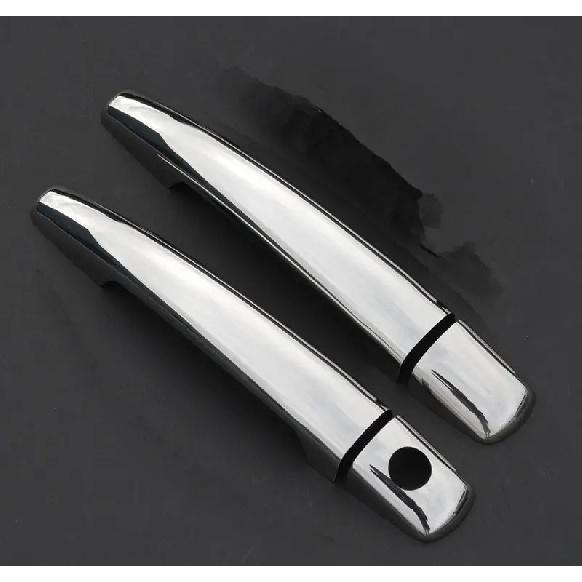 For Citroen DS4 2010 - 2017 Chrome Handle Cover Trim Set DS 4 2011 2012 2013 2014 2015 2016 Car Accessories Stickers Car Styling