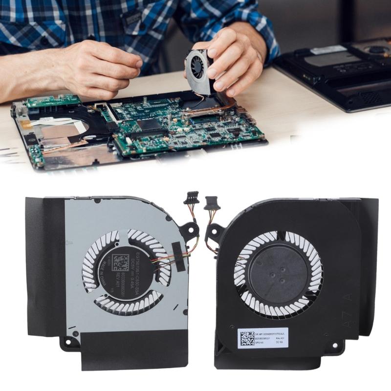 Fan Cooling Fan High Efficiency Laptop Heat Dissipation CPU GPU Fan For G 2020 TM1945 XMG2003-AJ XMG2003AL