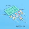 Fun Celebration Number Lollipop and Candle Making Kit High-Quality Silicone Molds