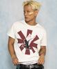 GLACK Gt175 Aster Angel Semi-Crop T-Shirt (White)
