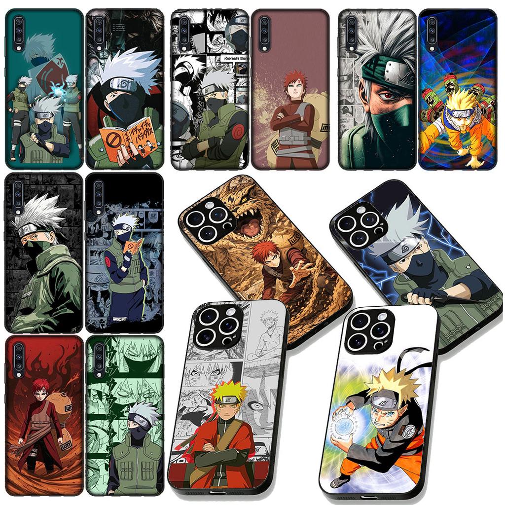 Kakashi Narutos Gaara Phone Case for Samsung Galaxy Note 20 9 10 S8 S10 Lite S9 Plus A54 A53 A21S S10E A17 Cover Casing