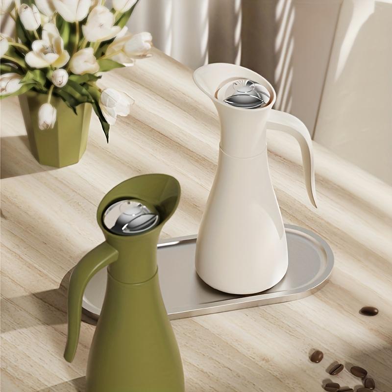 

Modern Bird-Shaped Coffee Thermos Flask,304 Stainless Steel Double-Wall Vacuum Insulation,1000ml Chic Water Bottle for Home/Office,Artistic,Functional 1000ml білий