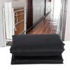 Black Portable Folding Bed Cover Furniture Dust Proof Protective Cover for Indoor Outdoor Use