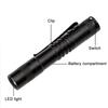 Portable Pen Light Mini LED Flashlight Small Torch Pocket Emergency Lights Pen Flashlights Handlight Use AAA Batteries