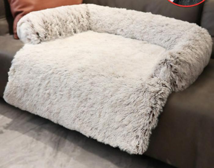 Popular Plush Dog Bed with Blanket - Cozy Pet Nest and Dog Sofa