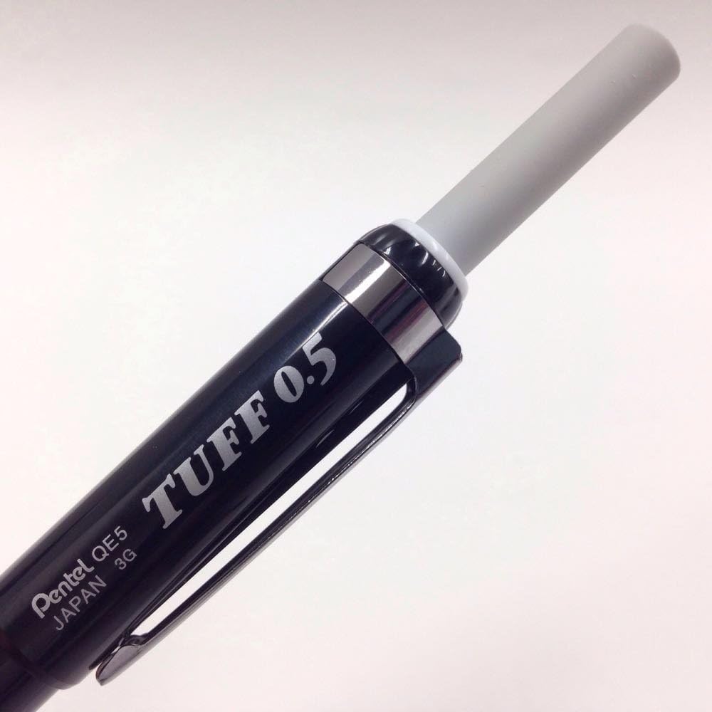 Pentel Mechanical Pencil Tough XQE5-A 0.5 Black 5pcs