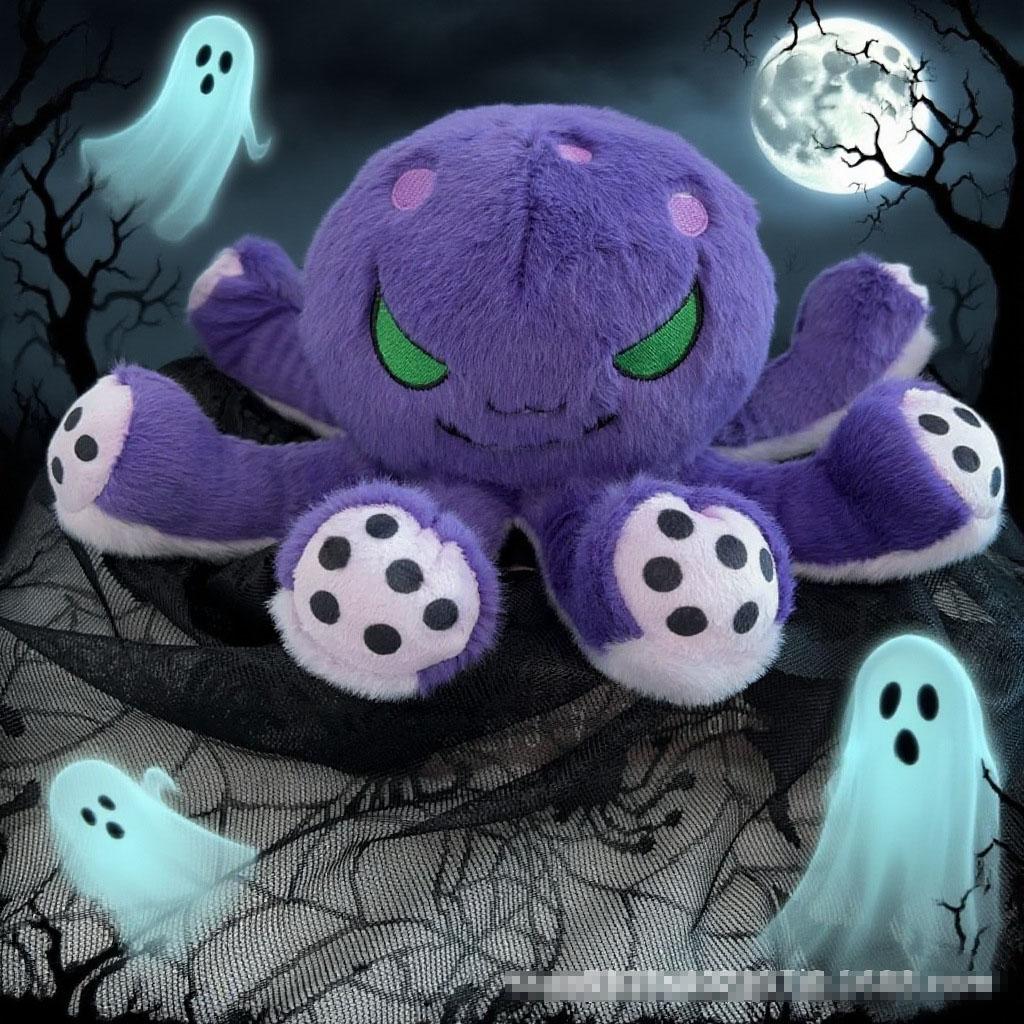 Halloween New 35CM Plush Toy Octopus Doll Halloween Plush Toy Christmas Funny Handmade Gift