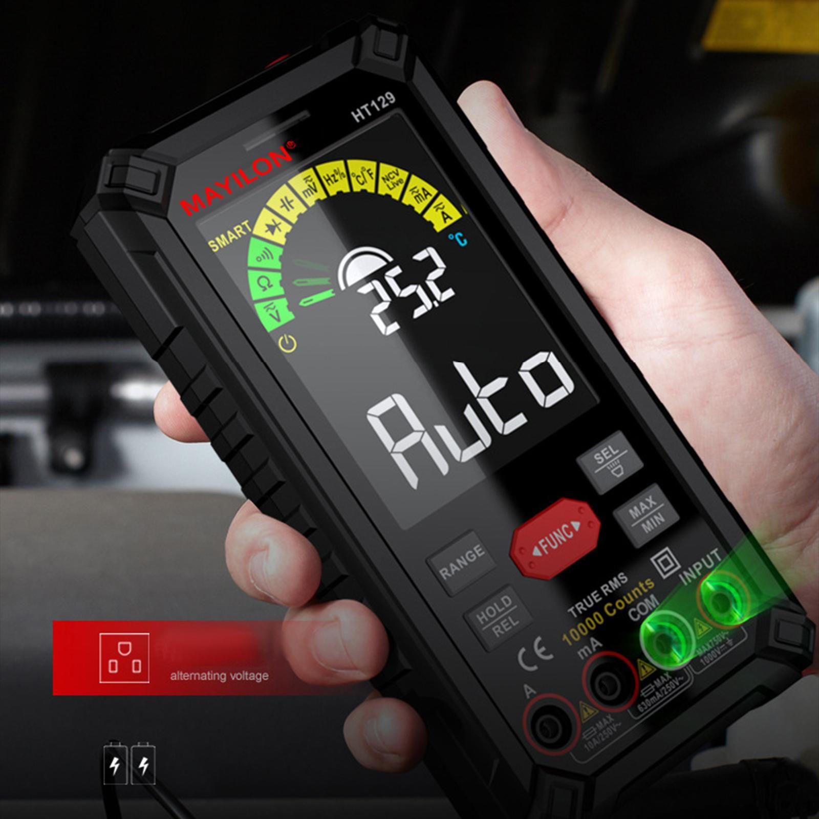 

Тестер мультиметр з автоматичним визначенням діапазону для вимірювання напруги опору