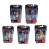 14cm Movable FNAF Action Figures Nightmare Freddy Bonnie Foxy Chica Blacklight Freddy Frostbe Model Collection Toys