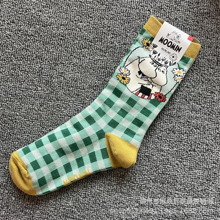 

Модные хлопковые носки до середины икры с мультяшными Муми-троллями - Стиль на четыре сезона One Size (36-40)