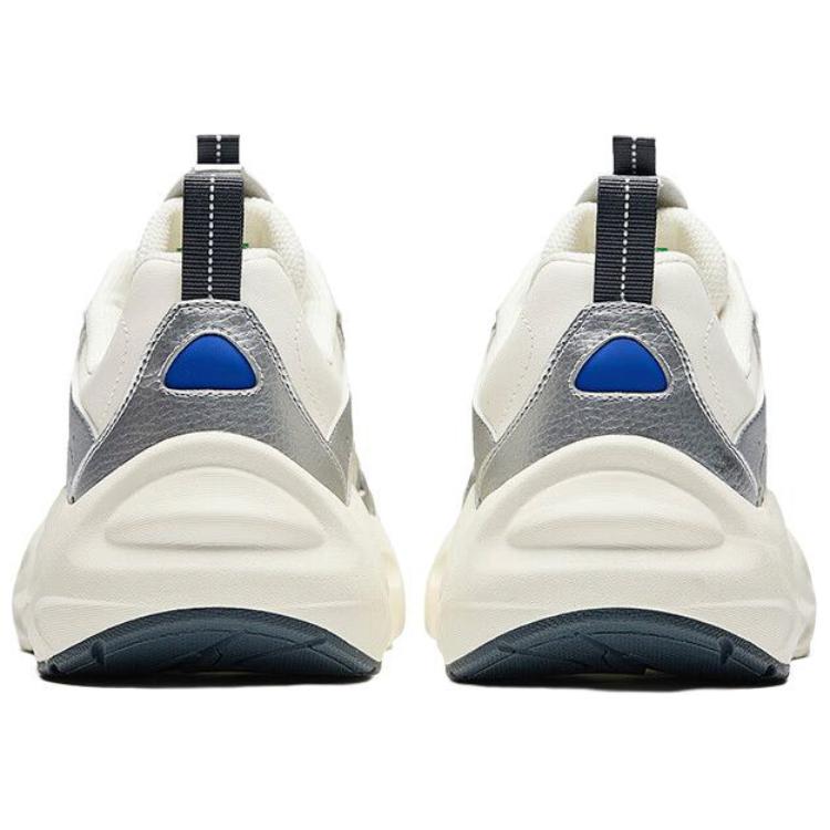 Anta Xingfeng 2 Low Top Casual Shoes Men's White Silver Gray 912448810-6