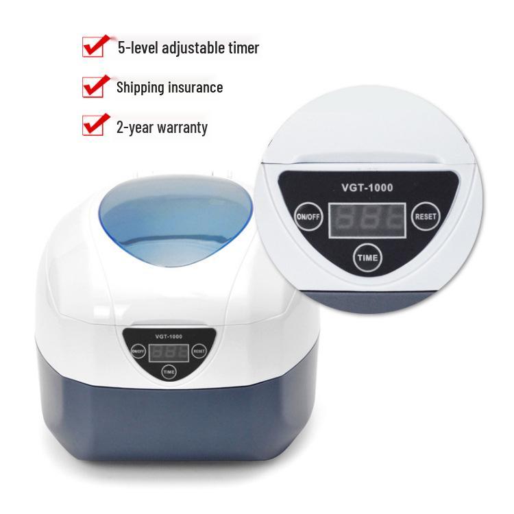 Lingke 750ml Ultrasonic Cleaner for Eyeglasses, Jewelry, Fruits, & Vegetables - Quick Cleaning Appliance