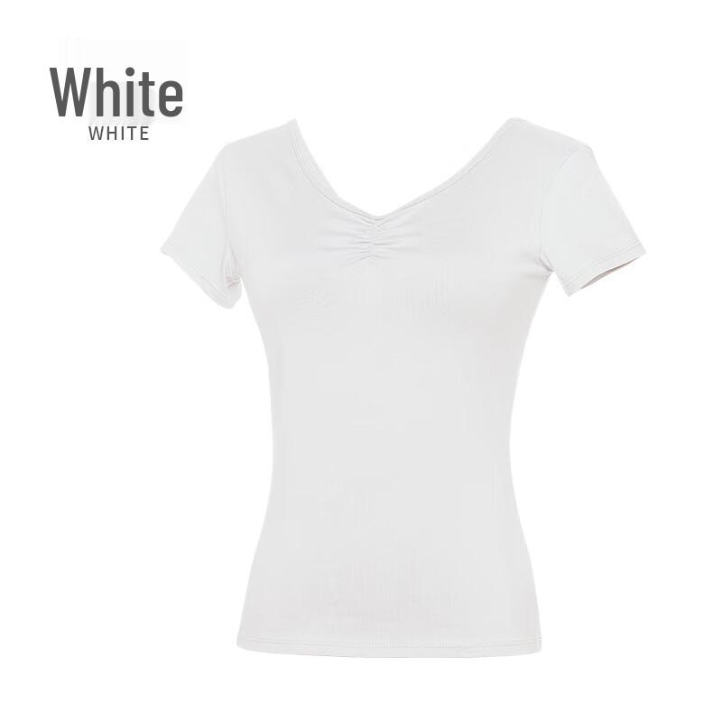 Ai Wu Ge Women s Short Sleeve Dance Practice Top XL