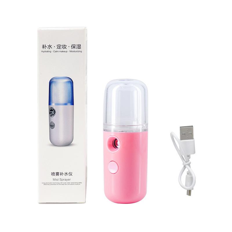 Portable Small Pill Spray Meter Hydrating Beauty Moisturizing Hydrating Meter Facial Beauty Humidifier