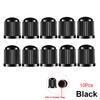 10/25/50/100Pcs Tire Valve Caps, Plastic Car Tire Stem Dust Covers Universal Valve Caps for Cars, Bicycle, Trucks, Motorcycles