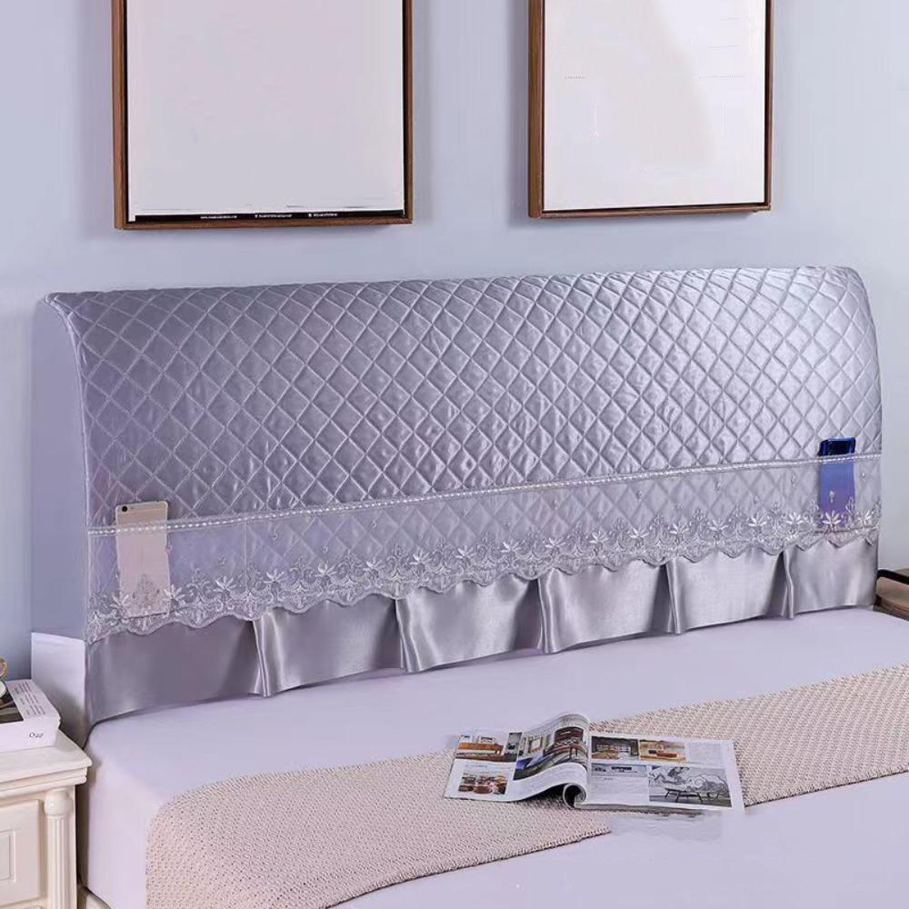 Lace Design Bedhead Cover Decorative Bedside Protector Backrest Cover  Home Protection