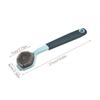 Cleaning Brush Kitchen Soft Plastic Long Handle Silicone Brush Dishes Scrub POTS Brush Decontamination Cleaning Brush