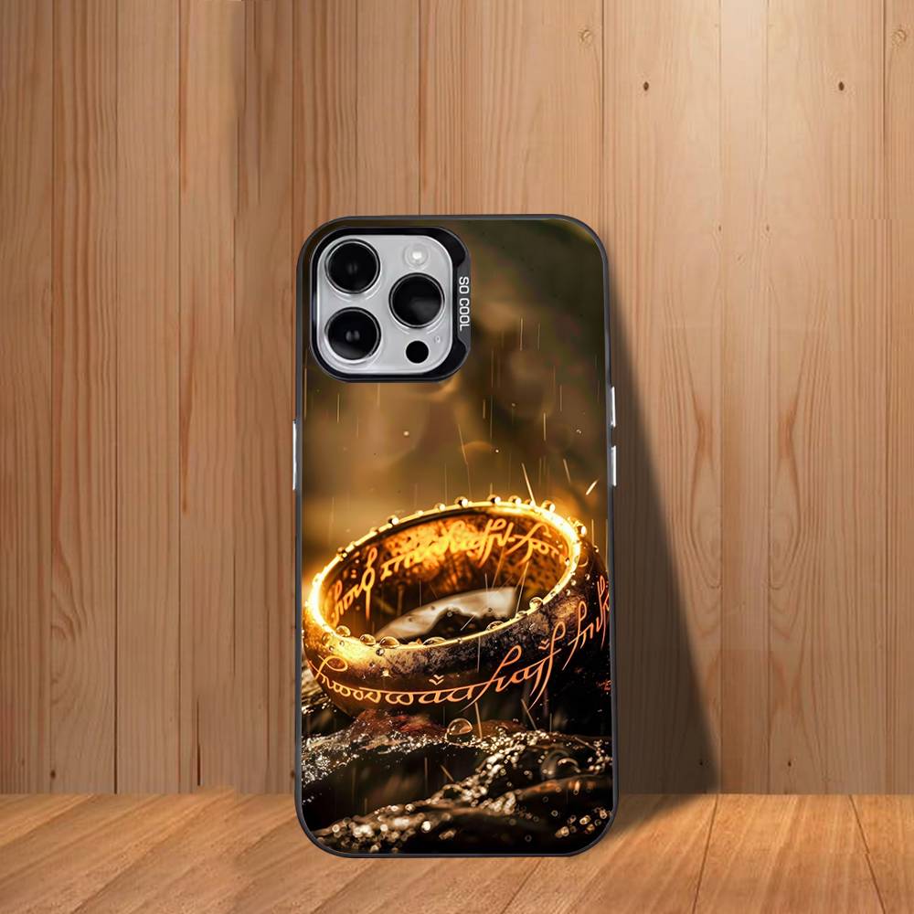 The L-LordS of the R-Rings Phone Case For iPhone 17,16,15,14,13,12,11,Mini,Pro,SE,MAX White Matte Shockproof Cover