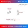 Stainless Steel Pagoda-Shaped Trapezoidal Compression Spring for Battery