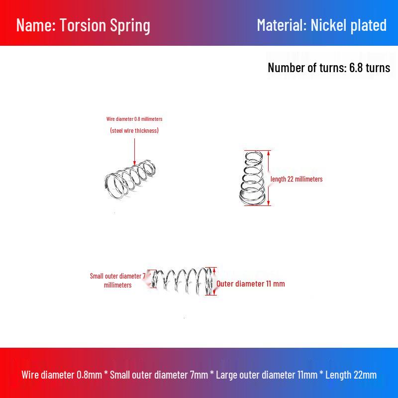 Stainless Steel Pagoda-Shaped Trapezoidal Compression Spring for Battery