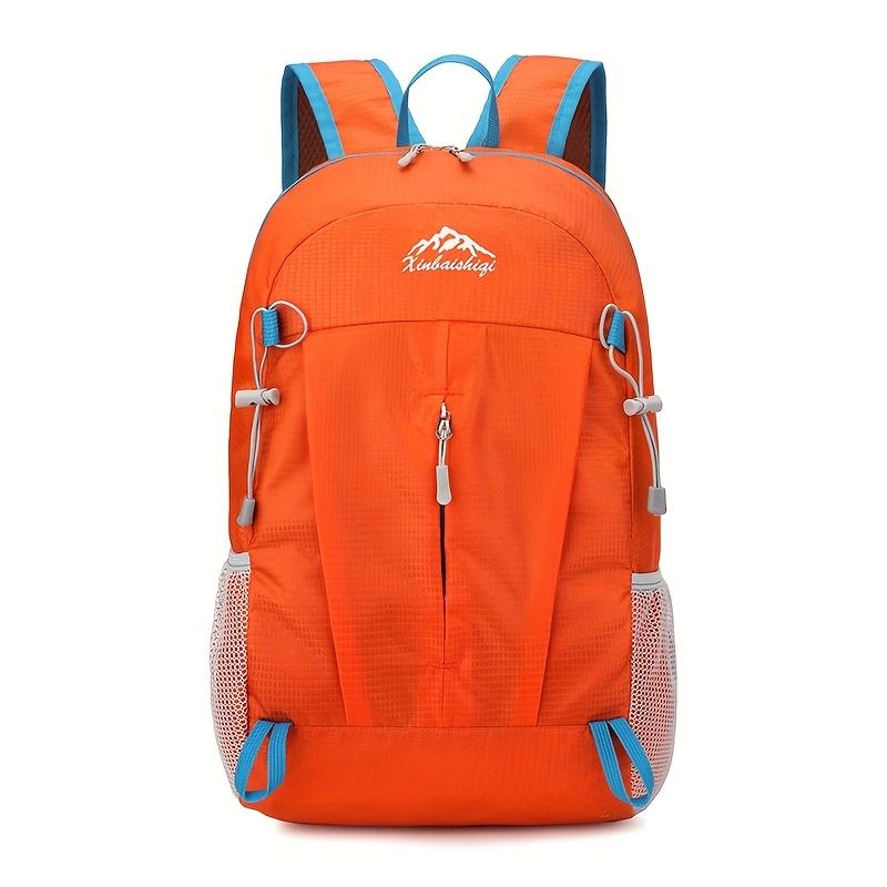Casual Foldable Nylon Men Hiking Backpack, Lightweight Outdoor Daypack with Adjustable Straps, Versatile for Men's Travel School