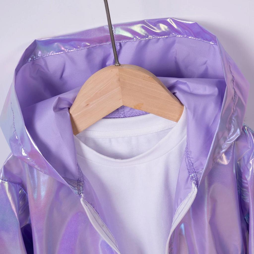 Frühlings- und Herbst-Kinderleichte und dünne atmungsaktive Reißverschluss-Jacke für Jungen und Mädchen Modische dünne Jacke