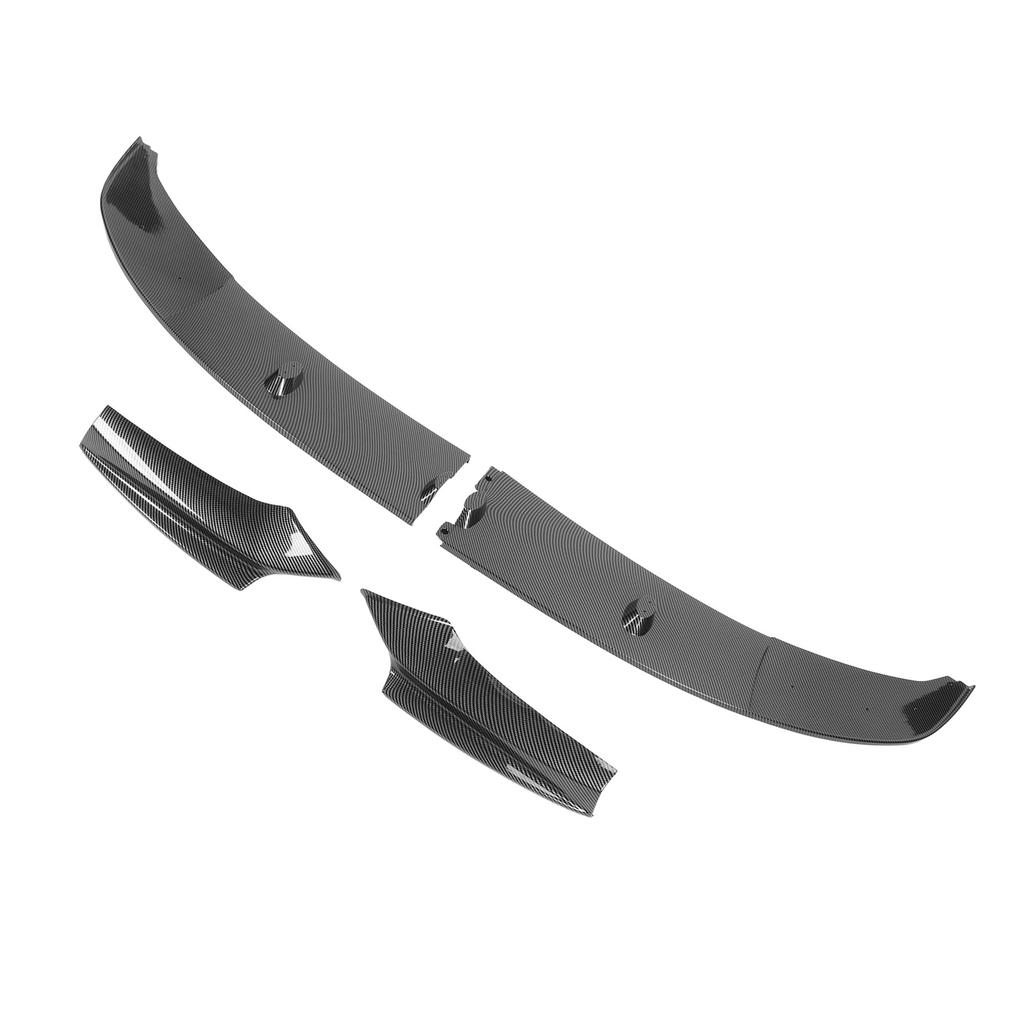 4pcs Front Bumper Lip High Hardness Front Bumper Lip Body Kit for 5 Series F10 F11 M Sport 2011 To 2017